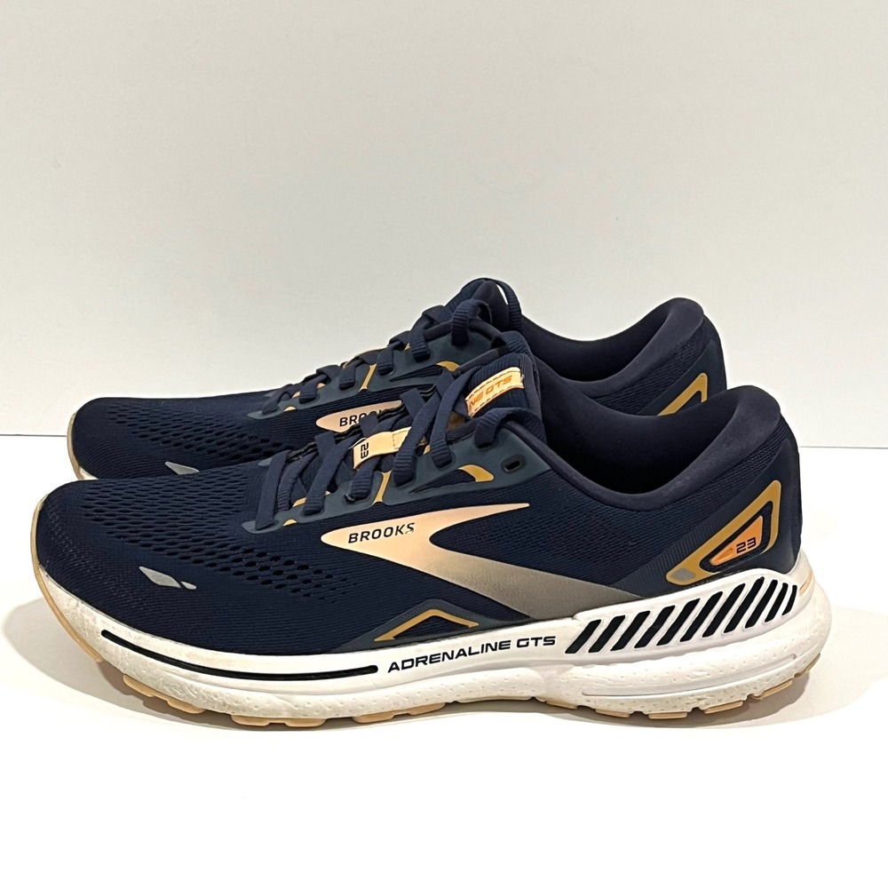 Brooks Adrenaline GTS 23 Women's Running Shoes Navy Sneakers 9.5B